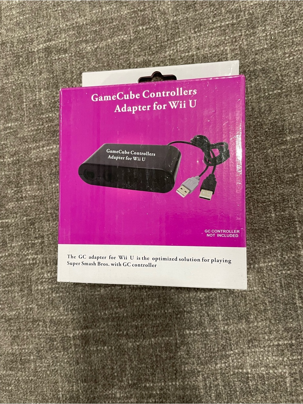 GameCube Controllers Adapter for Wii U / Nintendo switch